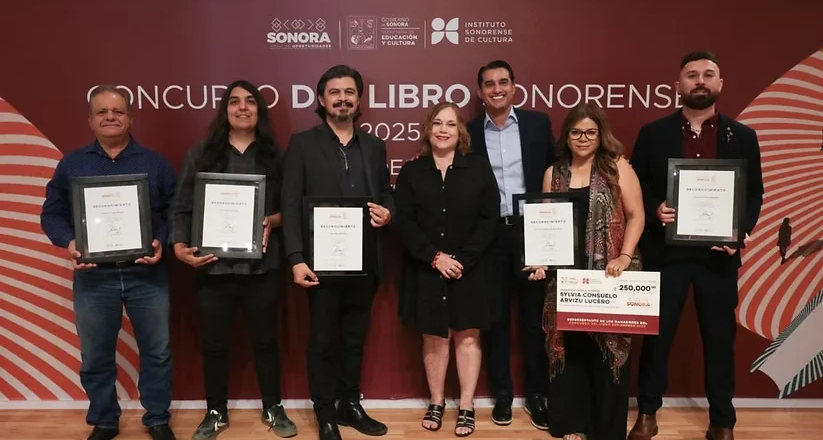 Premia Gobierno de Sonora a ganadores del Concurso del Libro Sonorense 2025