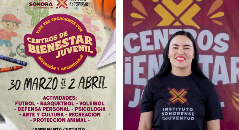 Gobierno de Sonora activa Centros de Bienestar Juvenil en Sonora