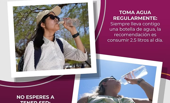 Emite Secretaría de Salud recomendaciones ante incremento de temperaturas en Sonora