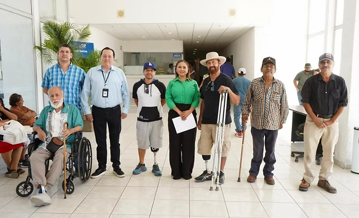 Entrega Gobierno de Sonora prótesis gratuitas para fortalecer la inclusión de personas con discapacidad