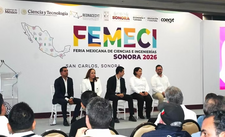 Gobierno de Sonora inaugura en San Carlos la Feria Mexicana de Ciencias e Ingenierías 2026