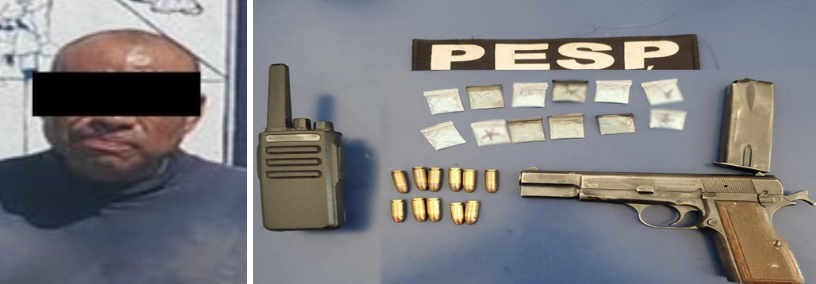 Detiene Policía Estatal a persona armada en Urbi Villa Del Real