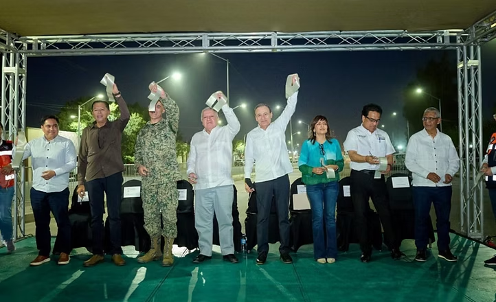 Con entrega de primer Sendero Seguro del país, Gobernador Durazo consolida mayor seguridad en la frontera
