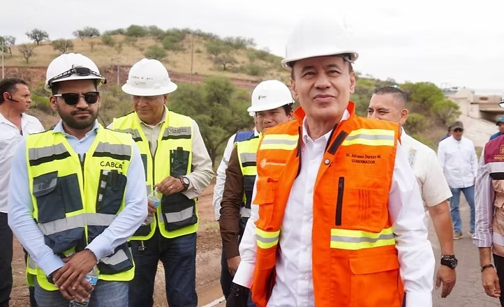 Gobernador Durazo invierte 770 millones en obras hidráulicas para la frontera