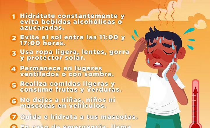 Llama Gobierno de Hermosillo a reforzar medidas preventivas ante la ola de calor extraordinaria que se pronostica