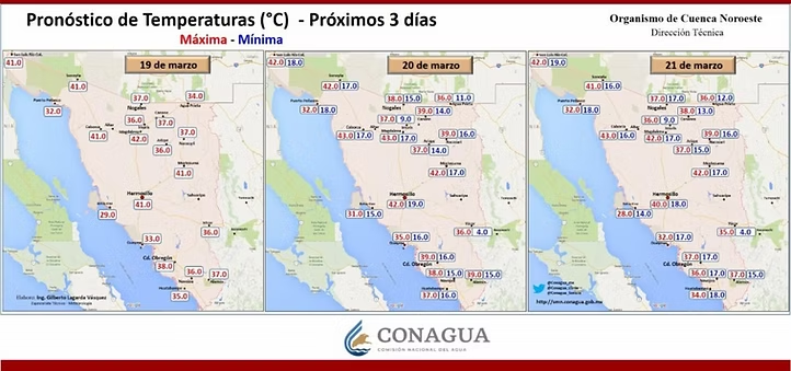 Se esperan tardes calurosas y mañanas frescas en Sonora: CEPC
