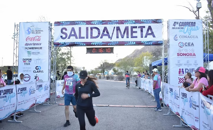 Gobierno de Sonora impulsa cultura del agua con cuarta edición de la Carrera por el Día Mundial del Agua