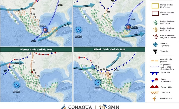 Pronostica CEPC rachas de viento fuerte en Sonora