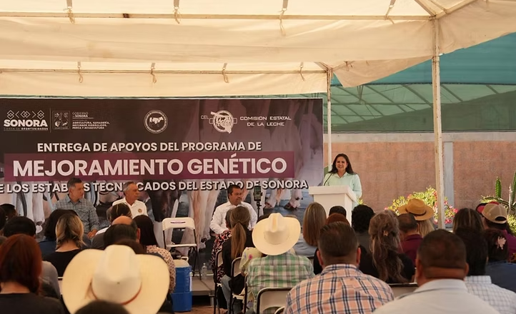 Gobierno de Sonora fortalece la productividad lechera con programa de mejoramiento genético
