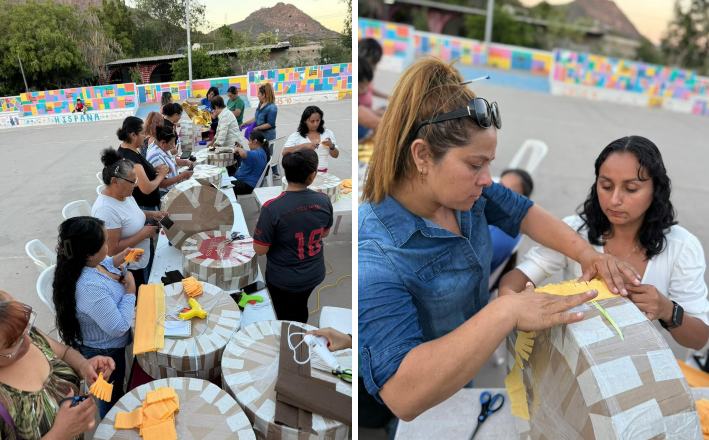 Inicia Ayuntamiento de Guaymas con el Curso de elaboración de piñatas