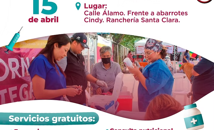 Llevarán Salud a tu puerta a Santa Clara