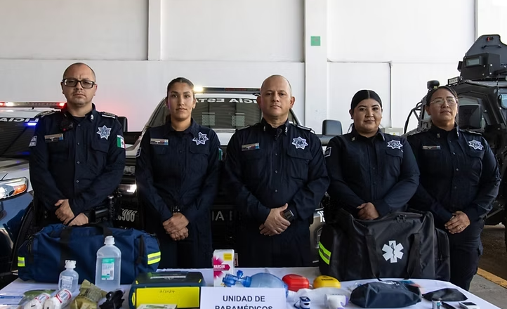 Unidad de Paramédicos de la PESP coadyuva en atención de emergencias