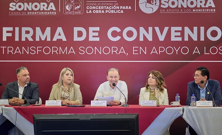 Gobernador Durazo impulsa 470 obras públicas para atender rezagos en municipios de Sonora