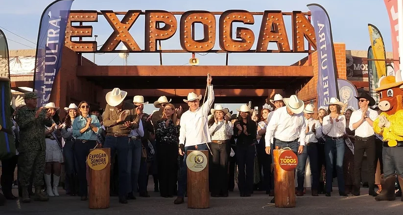 Gobernador Durazo inaugura ExpoGan 2026; celebración que proyecta a Sonora como potencia nacional ganadera