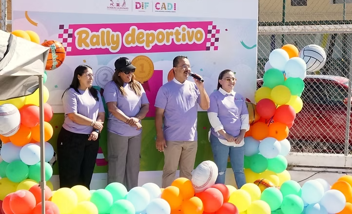 Realizan Rally Deportivo de CADI en un ambiente de convivencia familiar