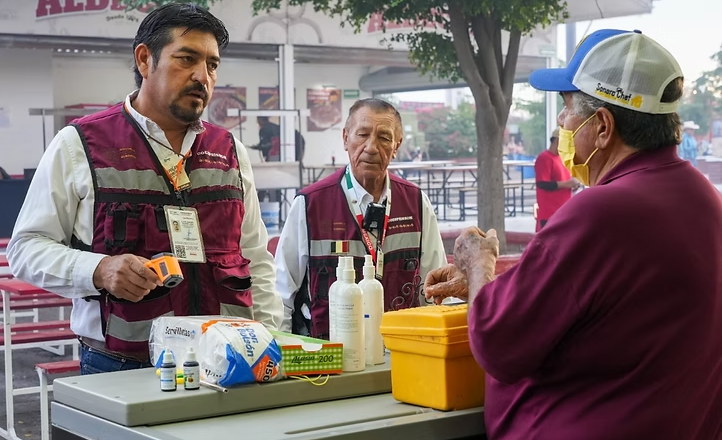 Refuerza Coesprisson acciones de prevención sanitaria durante la Expogan en Hermosillo