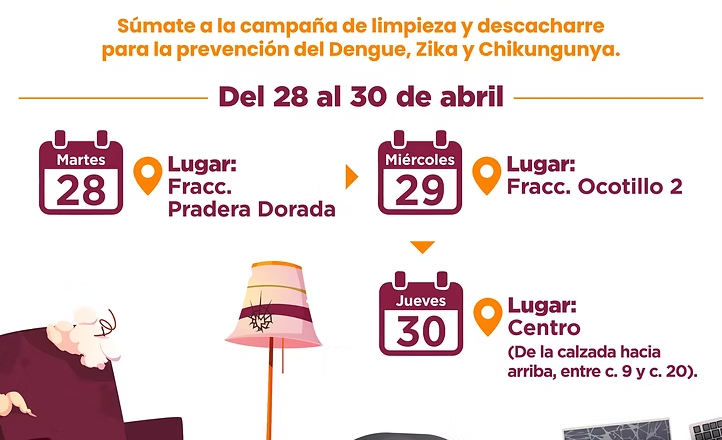 A participar en la Jornada de descacharre invita el Ayuntamiento de Guaymas
