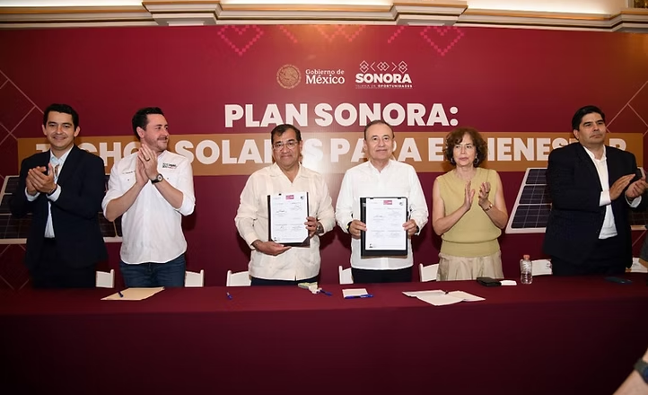 Con Techos Solares, Durazo y Sheinbaum reducen gasto eléctrico en familias sonorenses