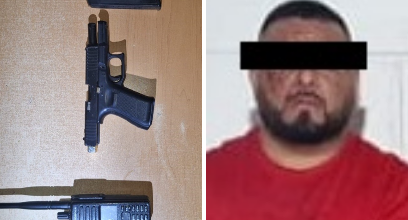 Operativo PESP en coordinación con Defensa, SSPC y Policía Municipal detiene en Nogales a persona armada