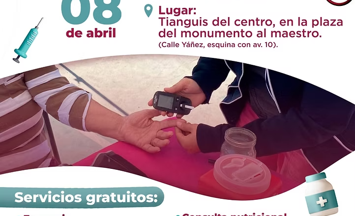 Llevarán Jornada de salud a sector Centro