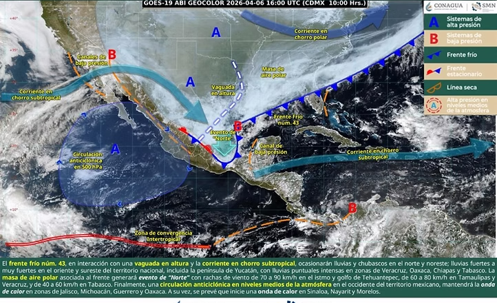 CEPC pronostica amaneceres templados y tardes calurosas durante la semana
