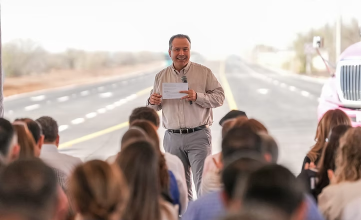 Entrega Toño Astiazarán primera etapa del Libramiento Norponiente de Hermosillo