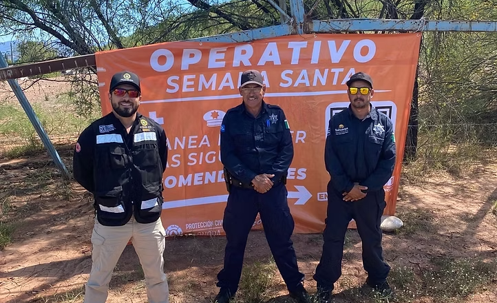 Gobierno de Sonora realiza despliegue de personal por Semana Santa
