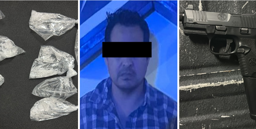 Operativo de Policía Estatal en Hermosillo logra detención de personas por posesión de arma de fuego y narcótico