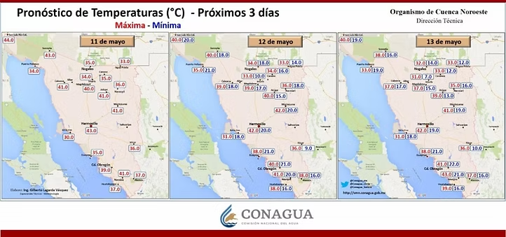 Pronostica CEPC continuidad de la ola de calor en Sonora