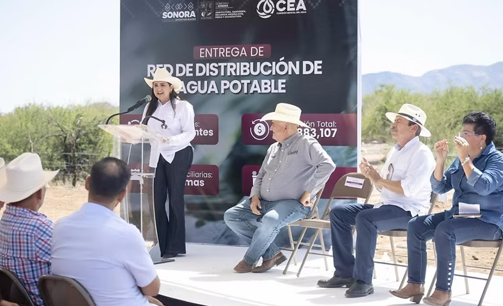 Gobierno de Sonora fortalece el acceso al agua potable en Divisaderos con nueva red de distribución