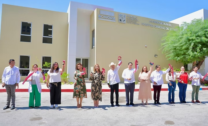 Gobernador Durazo anuncia nuevo albergue para familiares de pacientes foráneos y estudiantes universitarios