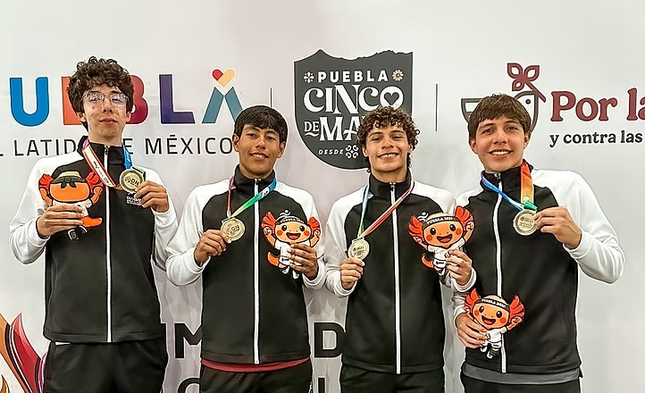 Selección Sonora de basquetbol de tercias U18 varonil logra el oro en Olimpiada Nacional