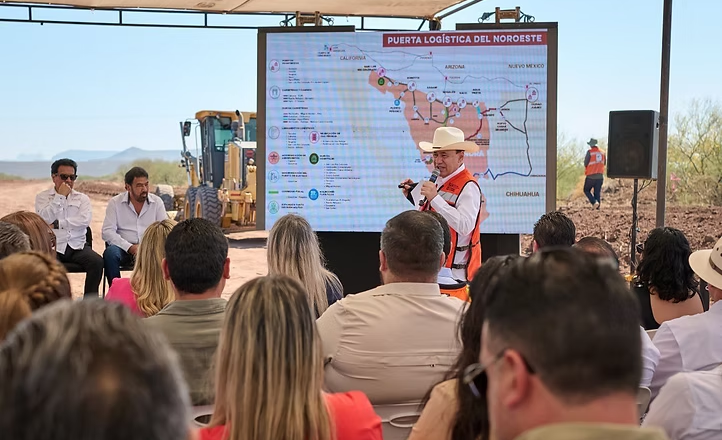 Durazo y Sheinbaum detonan inversión histórica de más de 10 mil mdp en carreteras para Sonora
