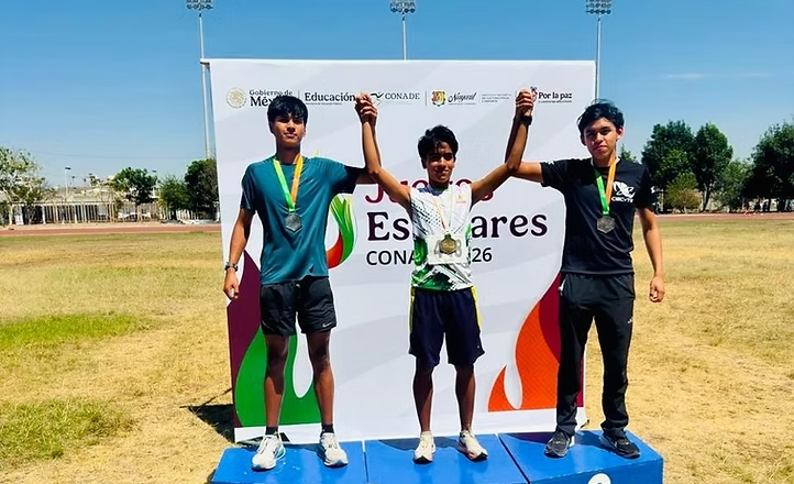Estudiante de Cecyte Sonora conquista medalla de plata y bronce en los Juegos Deportivos Nacionales