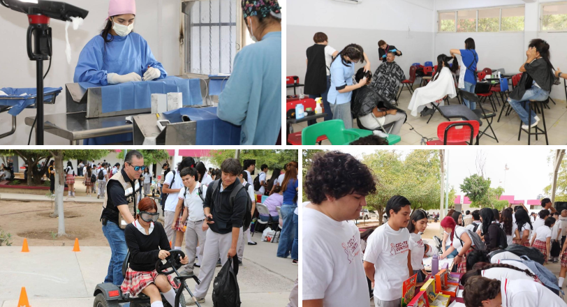 Con gran éxito realiza Gobierno de Sonora la Jornada Comunitaria #CecyteContiGo