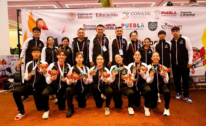 Karatecas sonorenses registran 5 preseas más en la Olimpiada Nacional