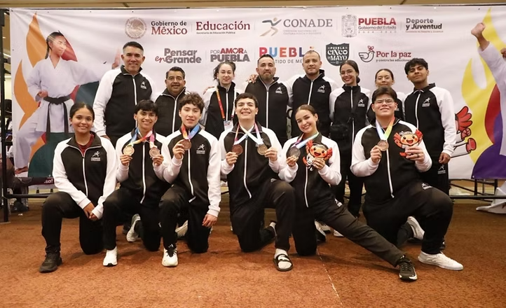 El karate de Sonora se despide de Olimpiada Nacional con 4 medallas 