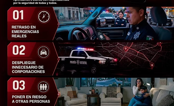 Exhorta SSPC Sonora al uso responsable del número de emergencias 9-1-1