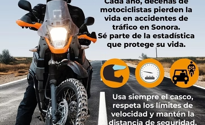 Llama Gobierno de Sonora a prevenir accidentes viales en periodo de asueto