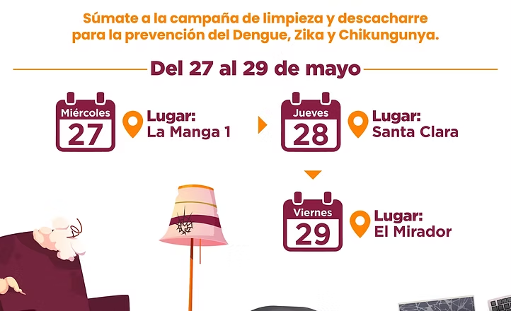 ¡Participa en la limpieza de patios!