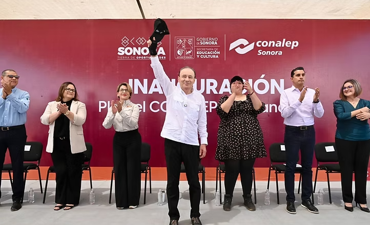 Fortalece Gobernador Durazo acceso a preparatoria con nuevos planteles y más espacios en Sonora