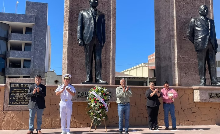 Realiza Ayuntamiento de Guaymas conmemoración por el aniversario luctuoso de Adolfo de la Huerta