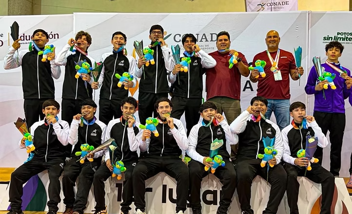Handball sonorense cierra fuerte y queda segundo por equipos en la Olimpiada Nacional