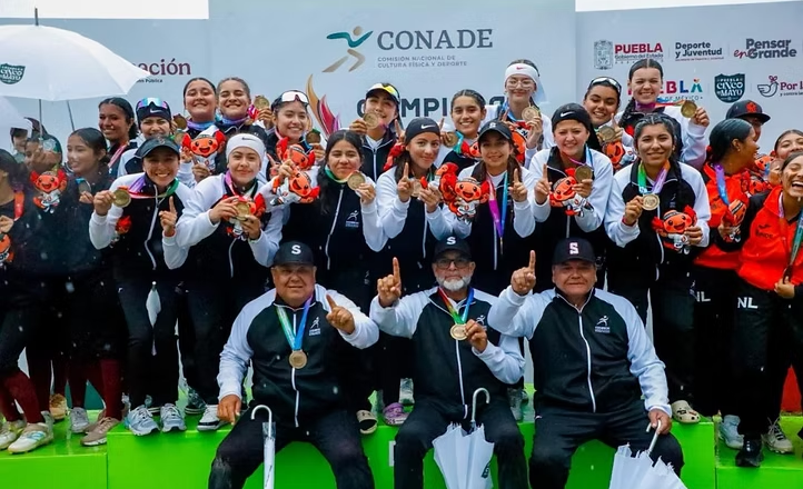 Softbol sonorense, con 3 oros y 1 plata, repite como líder de la Olimpiada Nacional