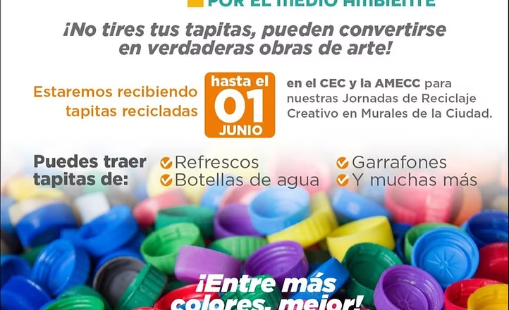 Convoca Gobierno de Hermosillo a donar “Tapitas por el medio ambiente”