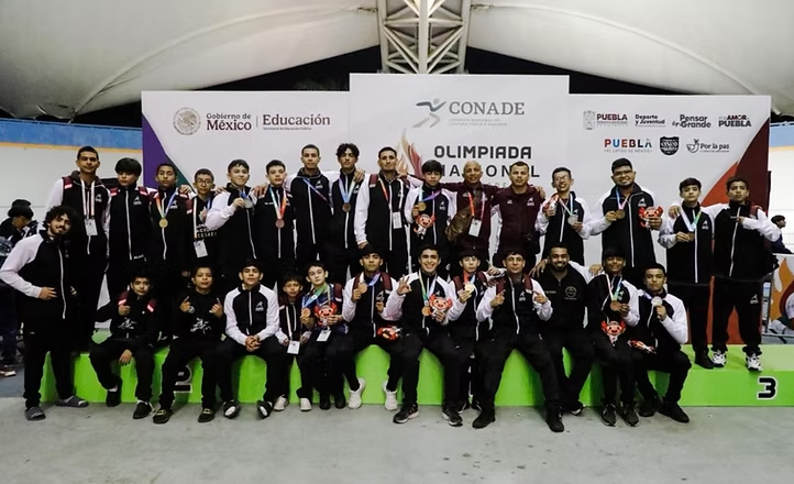 Las luchas asociadas de Sonora acumulan 14 medallas en su Olimpiada Nacional de varones