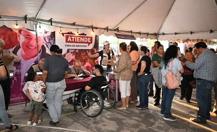 Gobierno de Sonora acerca más de 150 mil servicios directos a las familias sonorenses