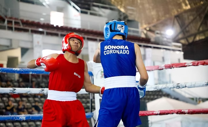 Pegan duro boxeadores sonorenses en la segunda sesión de Olimpiada Nacional