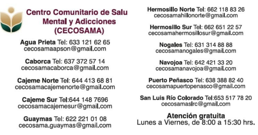 Invita Salud Sonora a buscar ayuda profesional ante crisis emocional