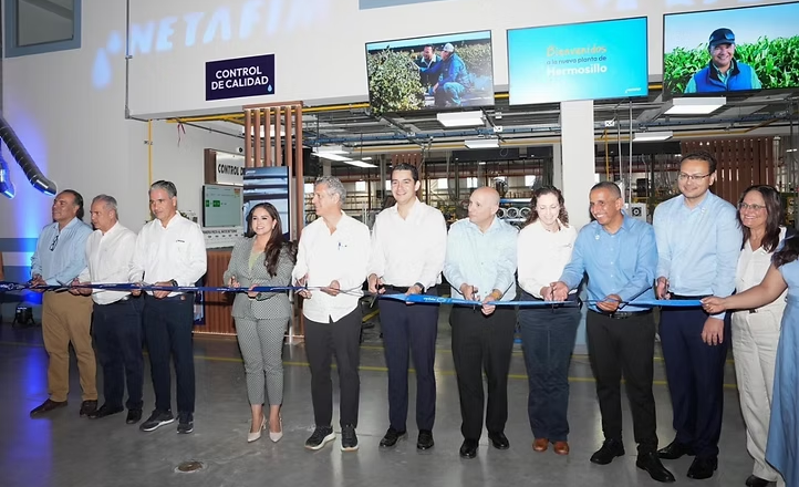 Fortalece Gobierno de Sonora tecnificación agrícola con nueva planta de Netafim